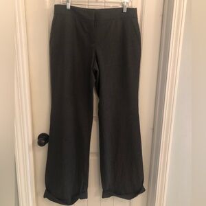 J.Crew Favorite Fit Gray Trousers, Size 10 Women’s